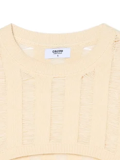 Clearance Jasny krótki sweter Swetry