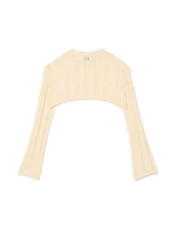 Clearance Jasny krótki sweter Swetry