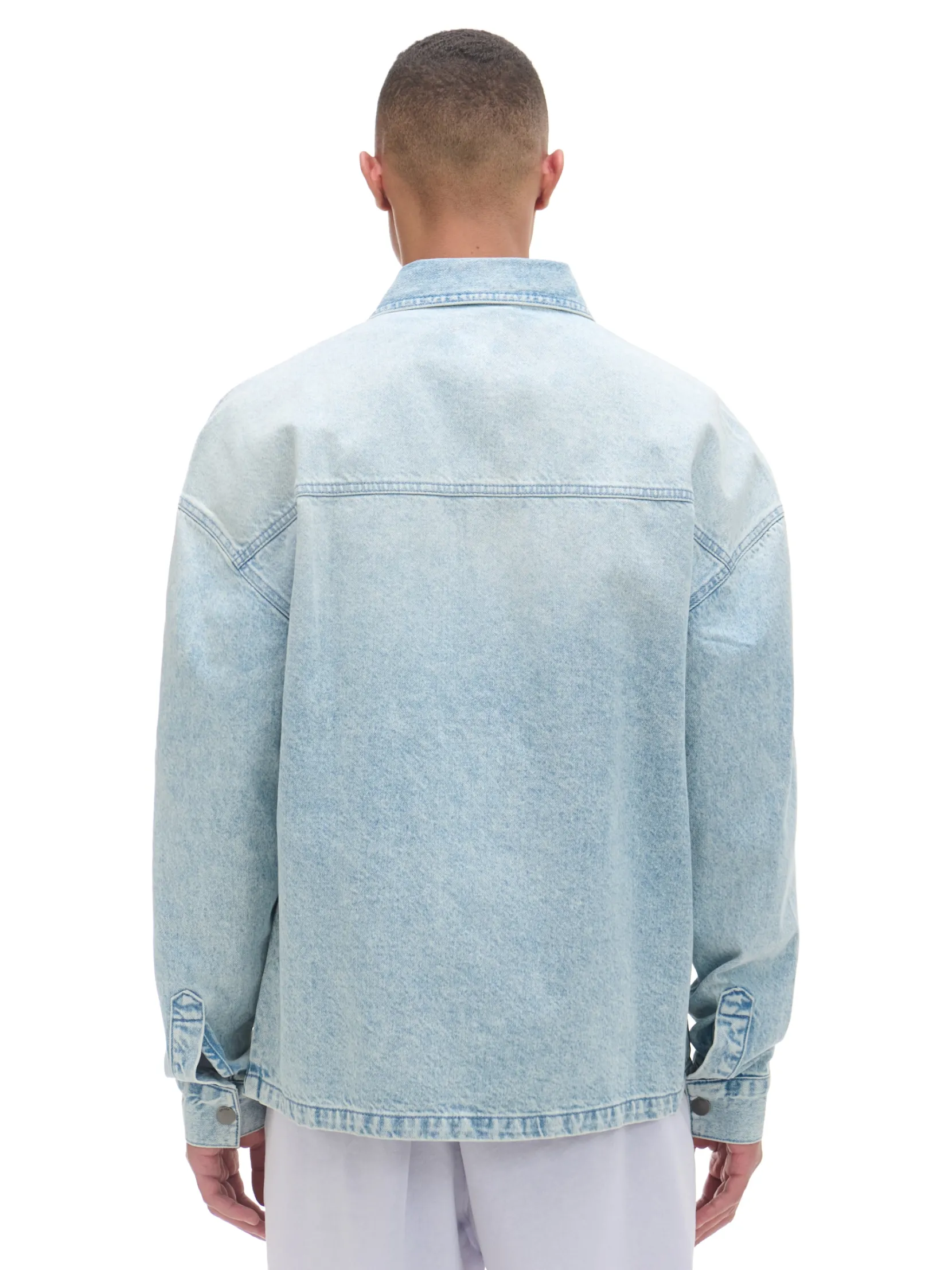 Online Jeansowa koszula retro Denim|Koszule