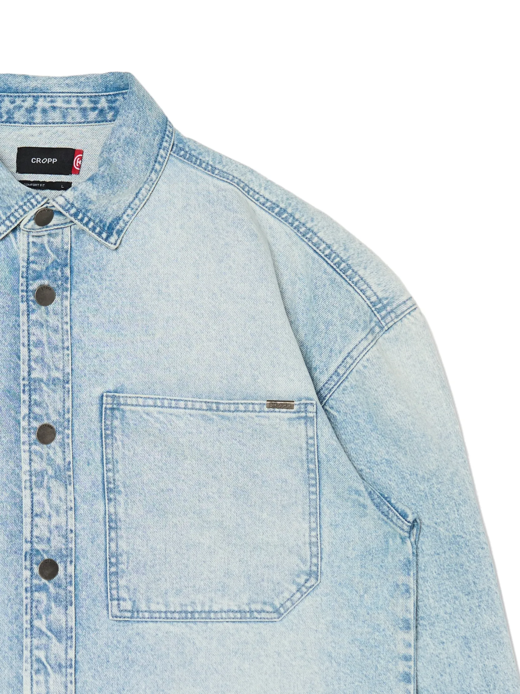 Online Jeansowa koszula retro Denim|Koszule