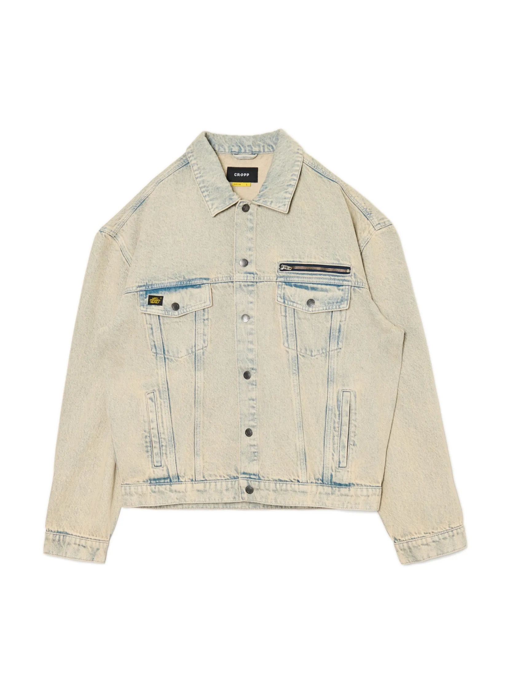 Discount Jeansowa kurtka katanka oversize Denim|Sety