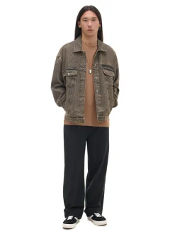 Clearance Jeansowa kurtka katanka oversize Kurtki, Płaszcze|Denim