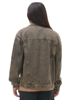 Clearance Jeansowa kurtka katanka oversize Kurtki, Płaszcze|Denim