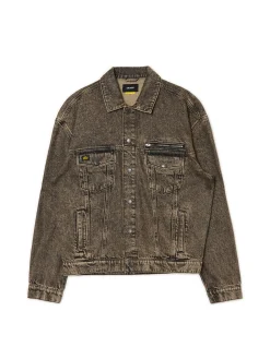 Clearance Jeansowa kurtka katanka oversize Kurtki, Płaszcze|Denim