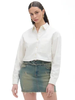 Sale Jeansowa spódnica mini Spódnice