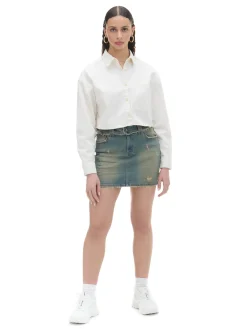 Sale Jeansowa spódnica mini Spódnice