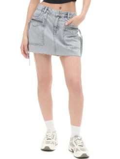 Clearance Jeansowa spódnica mini Spódnice