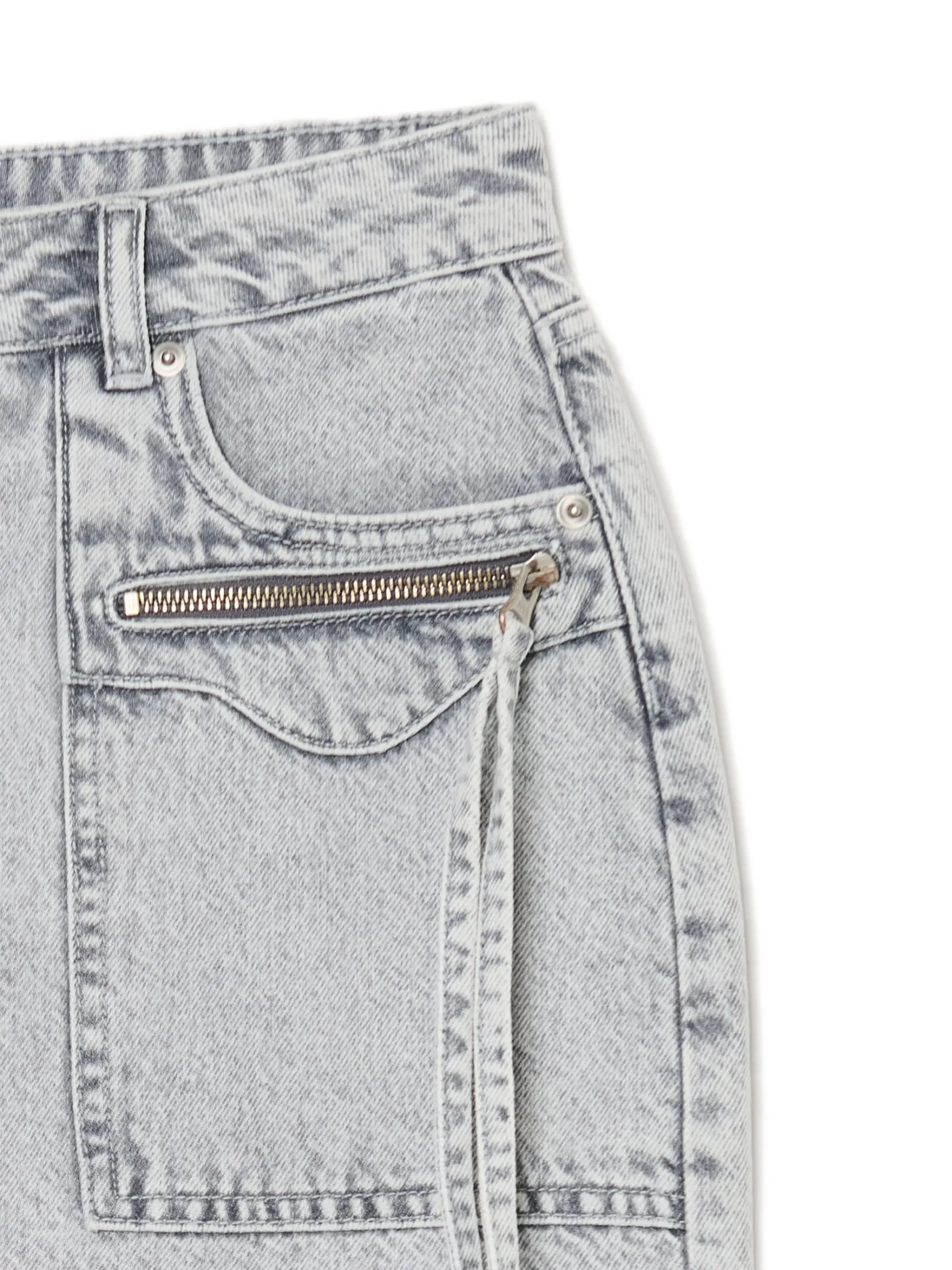 Clearance Jeansowa spódnica mini Spódnice