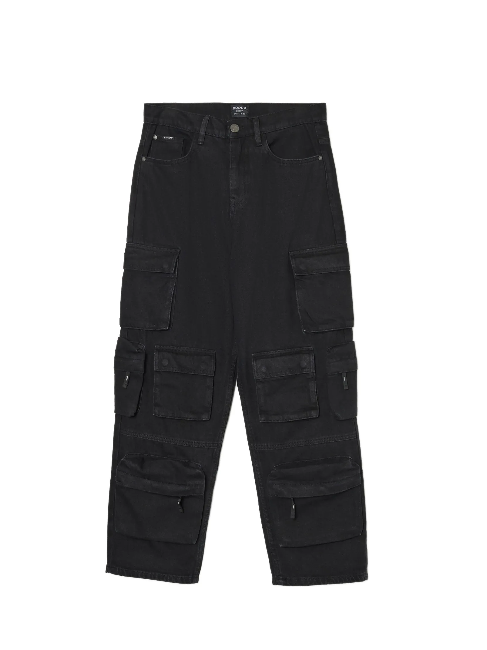 Sale Jeansy baggy multipockets Jeansy|Baggy