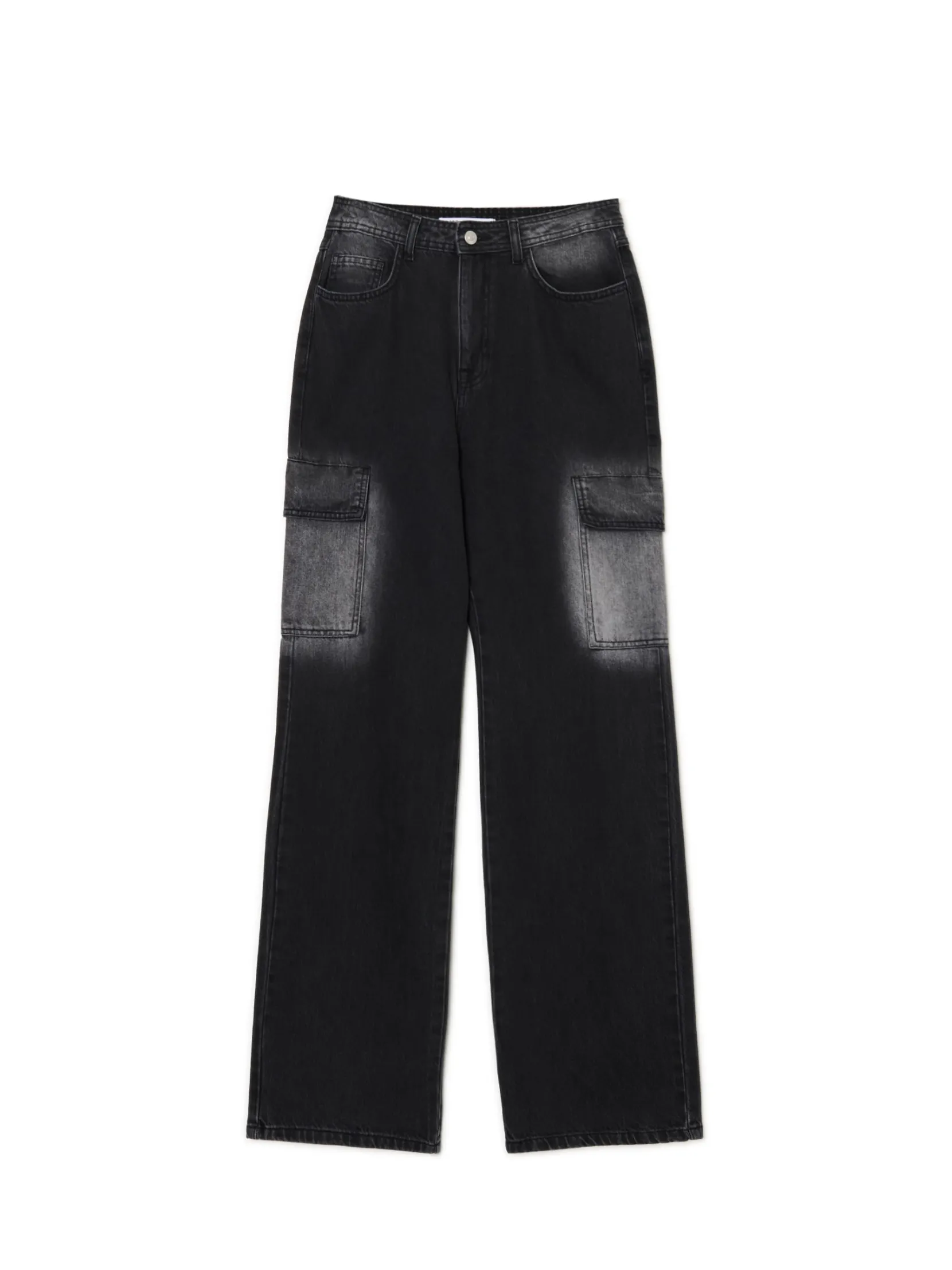Outlet Jeansy baggy TALL z efektem sprania Jeansy
