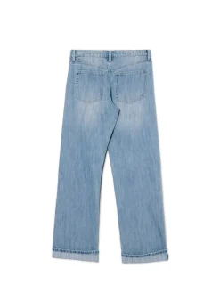 Hot Jeansy baggy w stylu vintage Jeansy