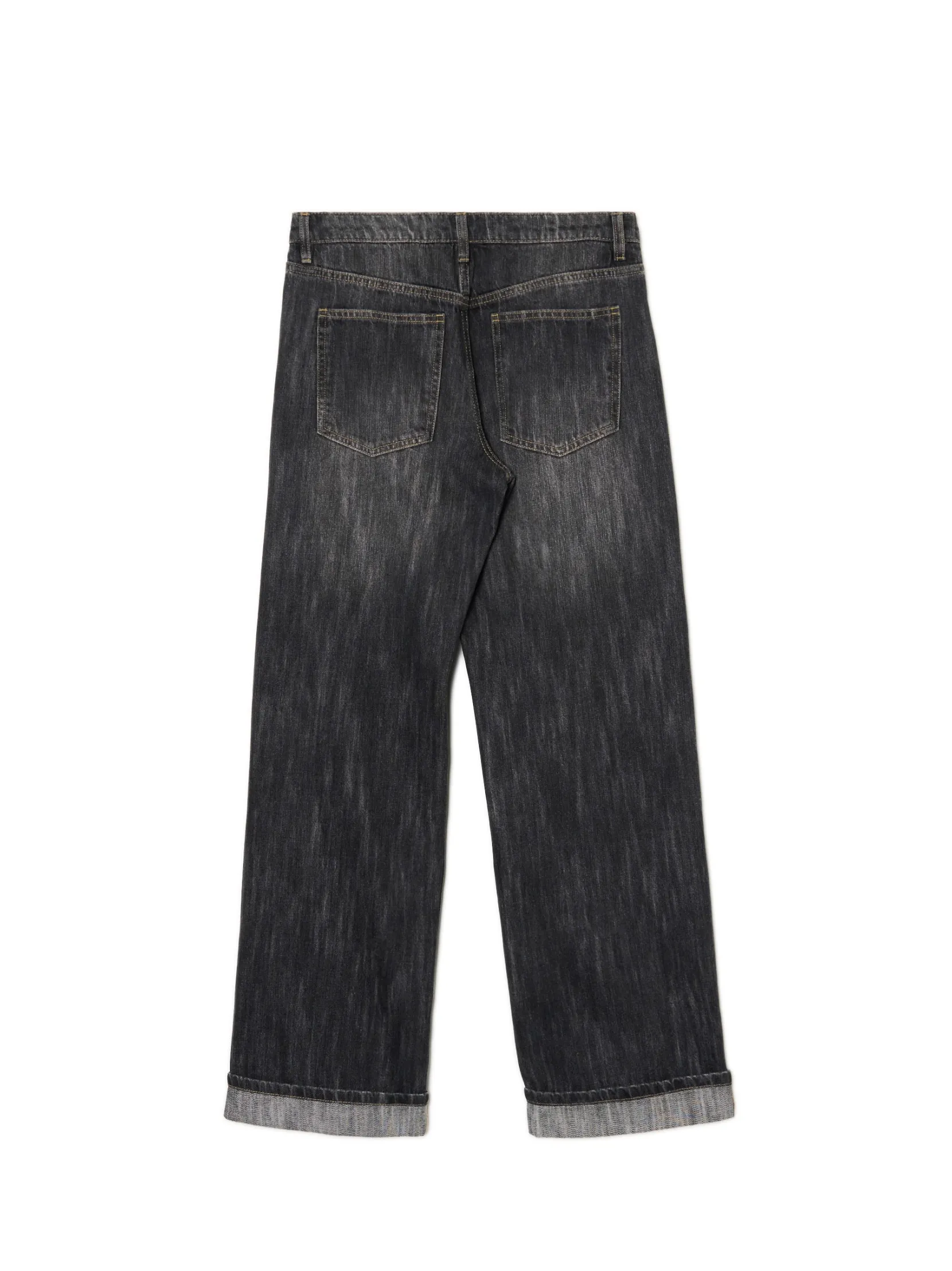 Fashion Jeansy baggy w stylu vintage Jeansy