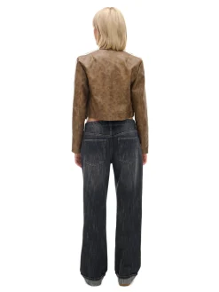 Fashion Jeansy baggy w stylu vintage Jeansy
