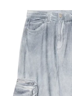 Discount Jeansy baggy z efektem sprania Jeansy