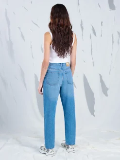 Clearance Jeansy mom z wysokim stanem Jeansy