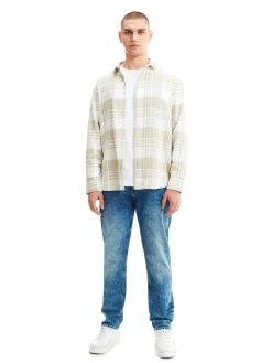 Sale Jeansy regular z efektem sprania Jeansy