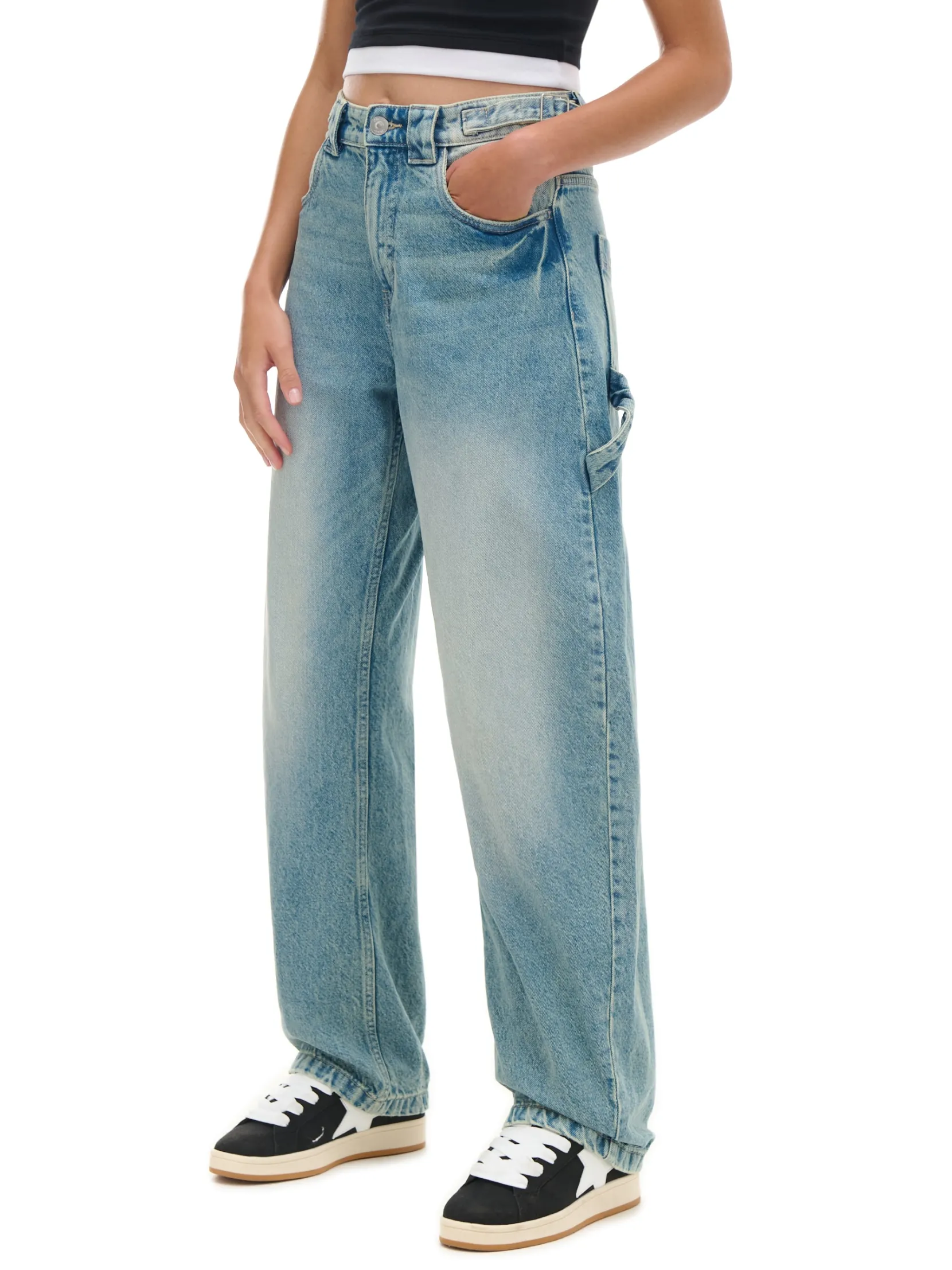 Fashion Jeansy skater Jeansy