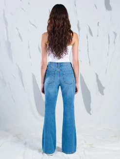 Hot Jeansy skinny flare Jeansy