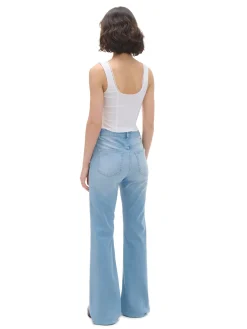 Hot Jeansy slim flare Jeansy