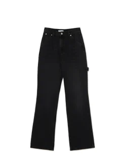 Best Jeansy straight w stylu retro Jeansy