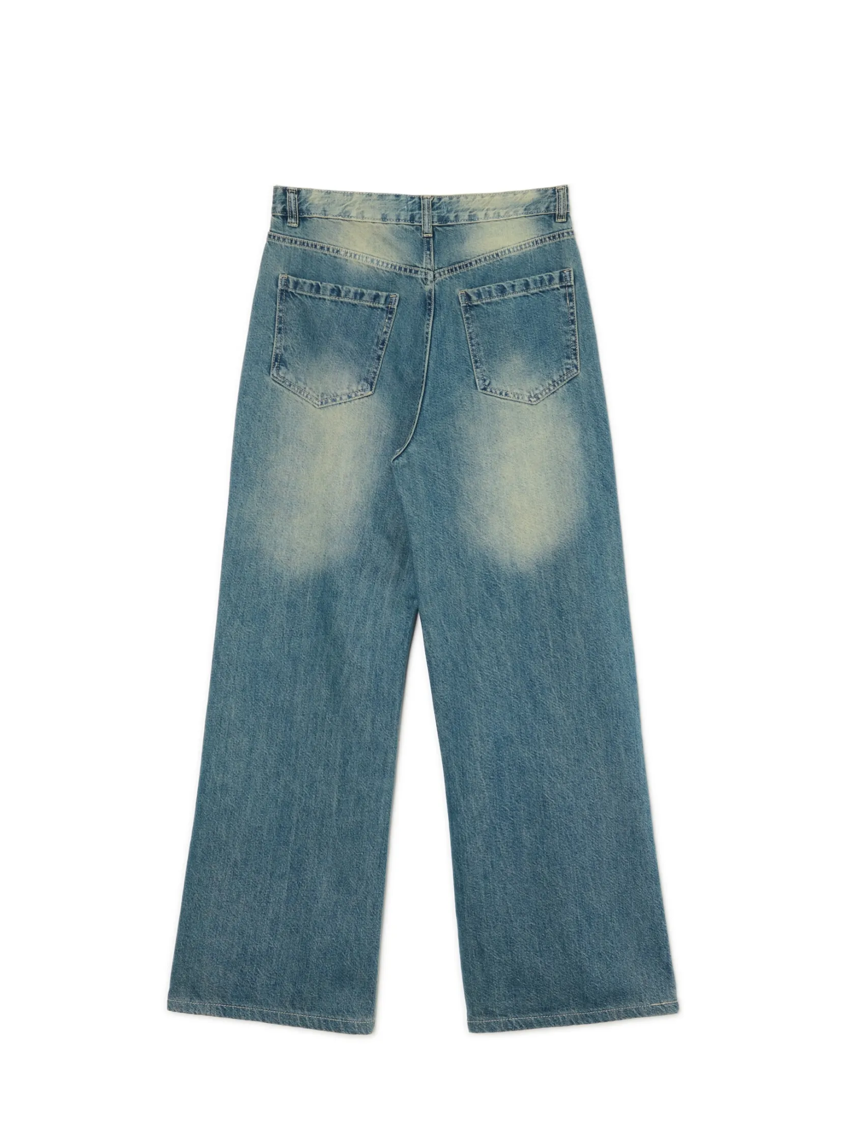 Online Jeansy wide leg PETITE Jeansy