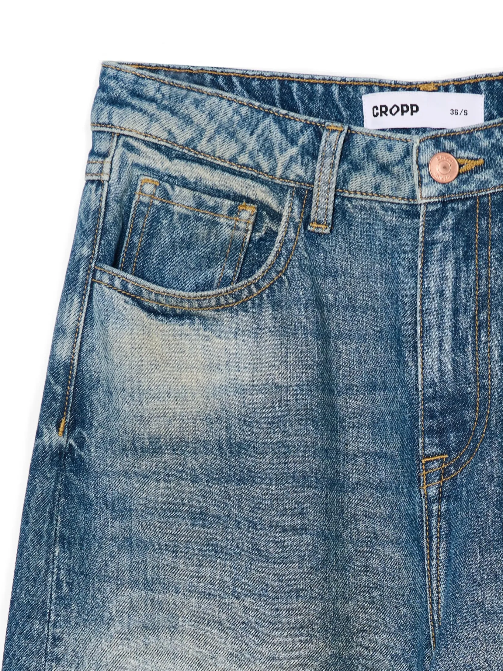 Discount Jeansy wide leg typu barrel Jeansy
