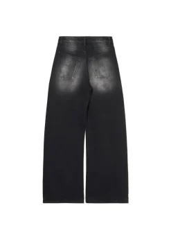 Outlet Jeansy wide leg typu barrel Jeansy