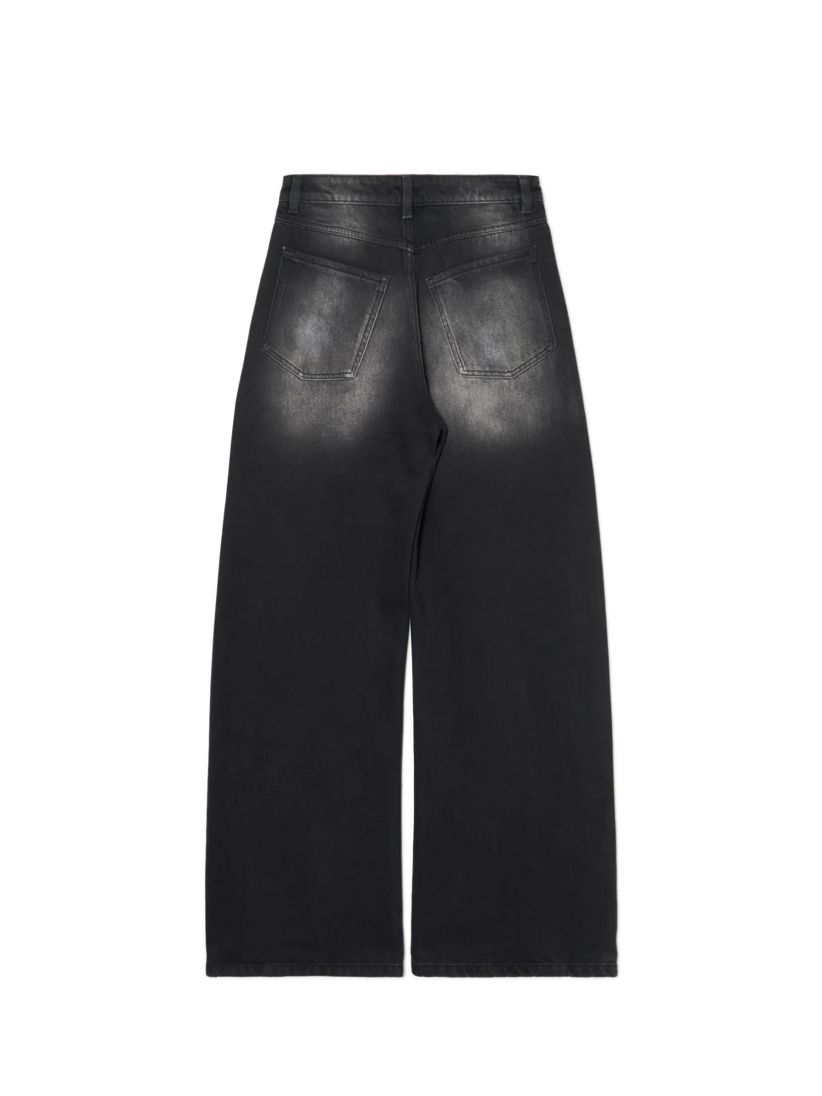 Outlet Jeansy wide leg typu barrel Jeansy
