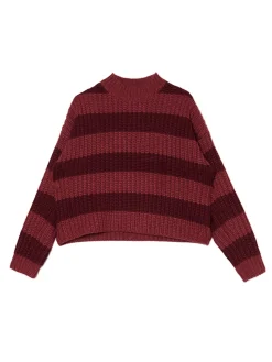 Online Jesienny sweter w paski Swetry