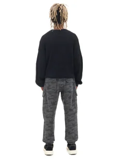 Fashion Joggery cargo z nadrukiem moro Spodnie