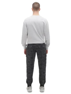 Fashion Joggery cargo z nadrukiem moro Spodnie
