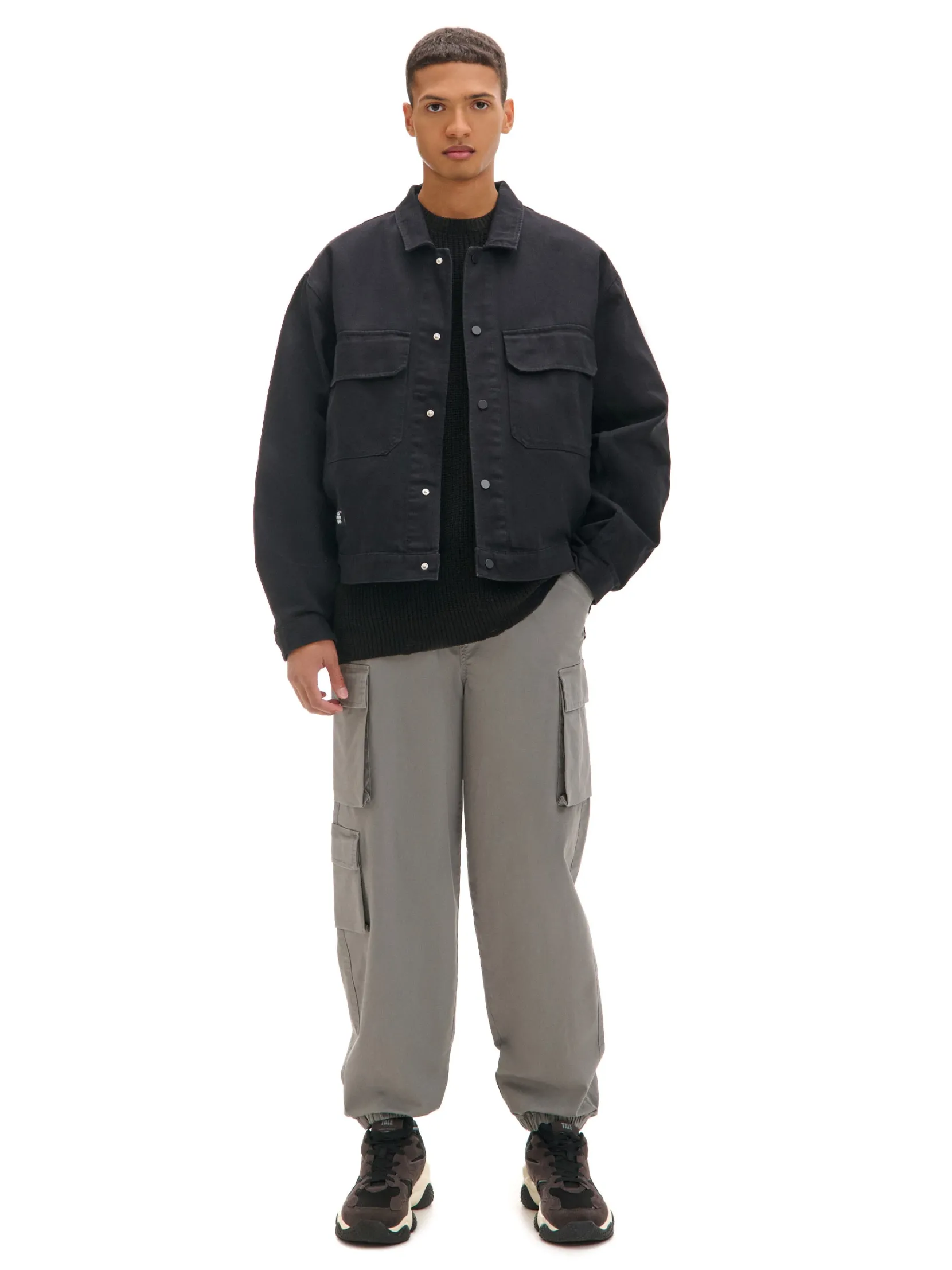 Clearance Joggery loose z kieszeniami cargo Spodnie