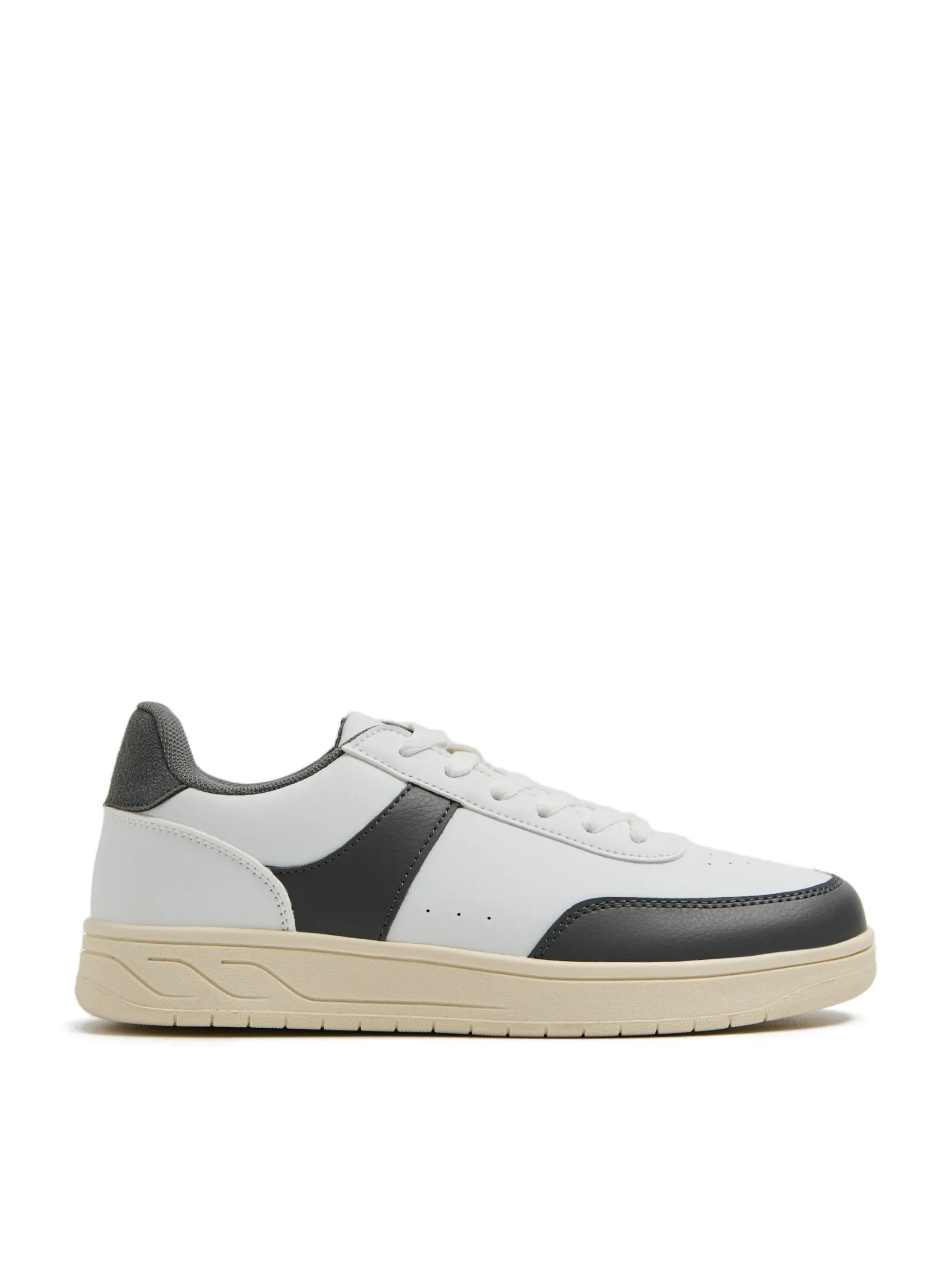 Hot Kontrastowe sportowe sneakersy Sneakersy