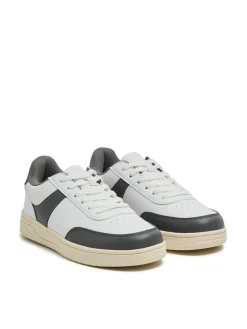 Hot Kontrastowe sportowe sneakersy Sneakersy