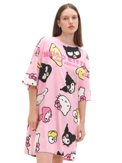 Clearance Koszula nocna Hello Kitty & Friends Piżamy