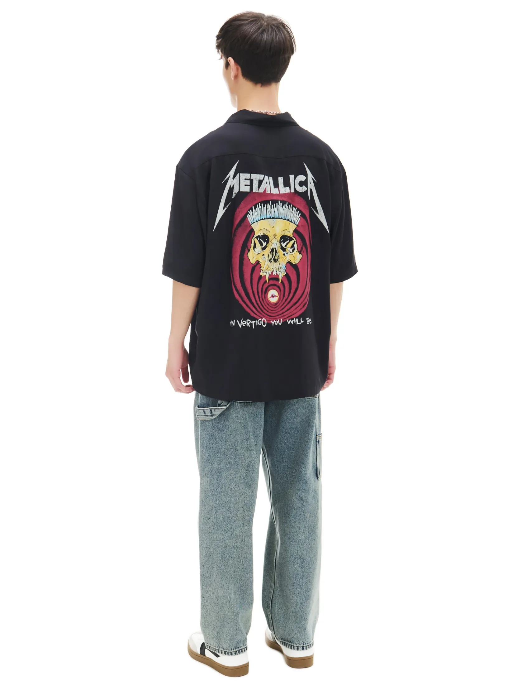Fashion Koszula z printem Metallica Koszule