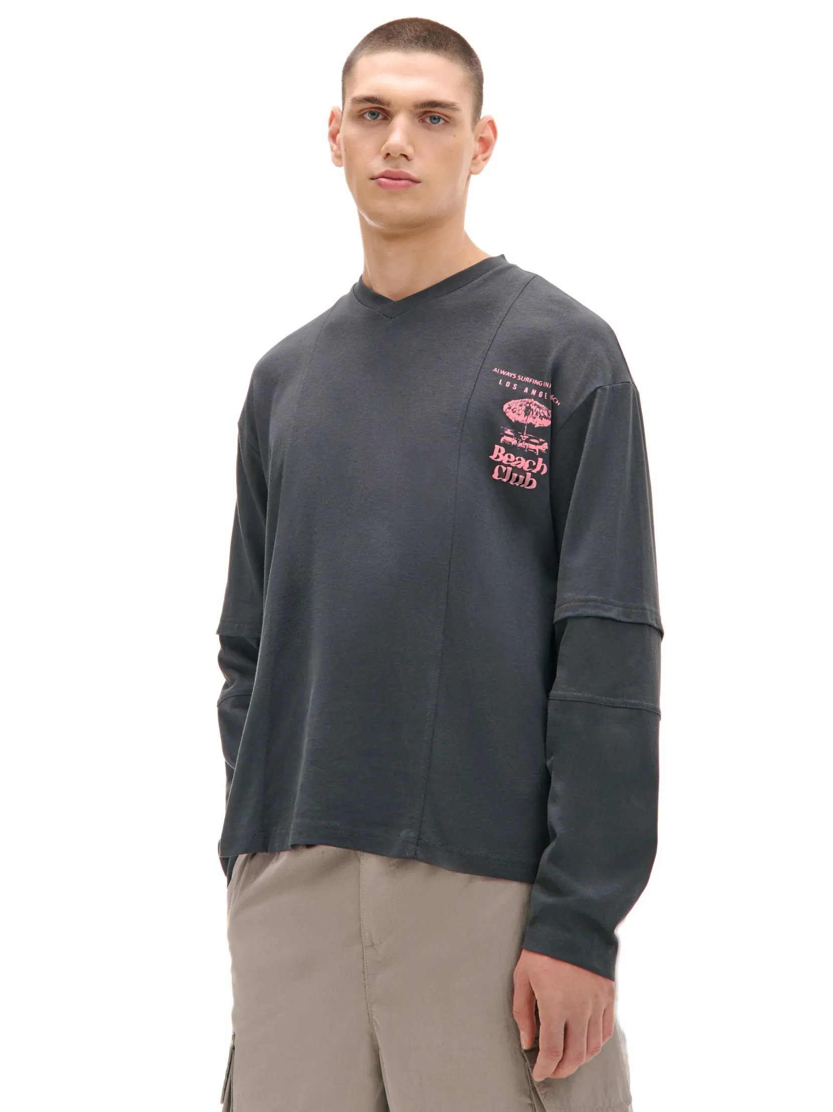 Best Koszulka longsleeve z amerykańskim motywem Koszulki