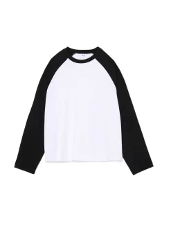 Discount Koszulka longsleeve z czarnymi rękawami Koszulki, Topy