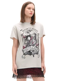 Online Koszulka oversize Miasteczko Halloween Koszulki, Topy