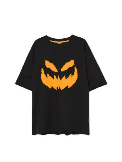 Hot Koszulka z haftem Halloween Koszulki