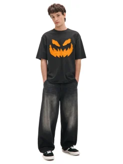Hot Koszulka z haftem Halloween Koszulki