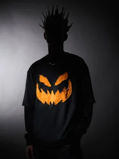 Hot Koszulka z haftem Halloween Koszulki