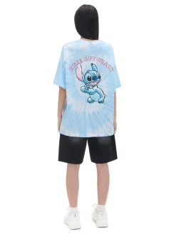 New Koszulka z motywem Lilo & Stitch Disney Koszulki, Topy