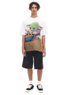 Discount Koszulka z nadrukiem Baby Yoda Koszulki