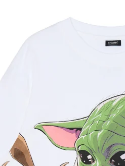 Discount Koszulka z nadrukiem Baby Yoda Koszulki