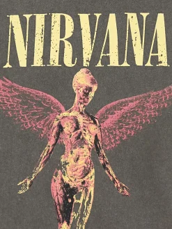 Fashion Koszulka z nadrukiem Nirvana Koszulki
