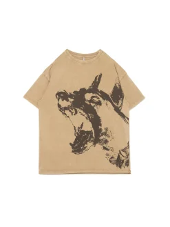 Outlet Koszulka z nadrukiem psa UNISEX Unisex|Unisex