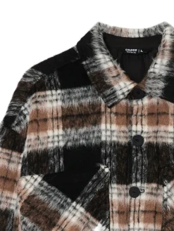 Fashion Kraciasta koszula z miękkim wykończeniem Koszule