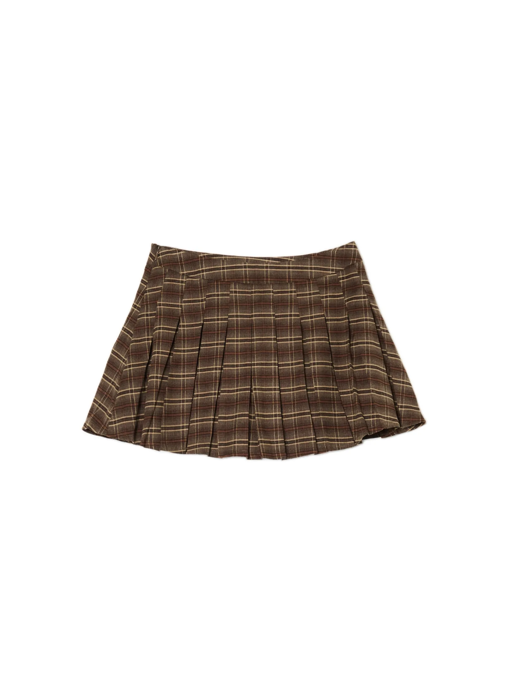 Clearance Kraciasta spódnica mini w stylu retro Spódnice