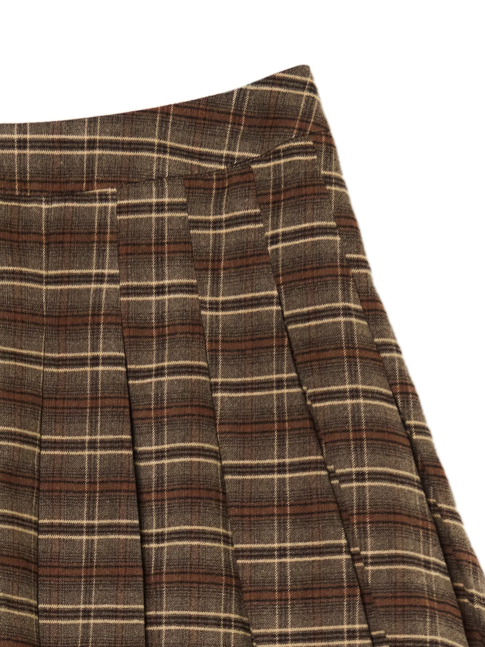 Clearance Kraciasta spódnica mini w stylu retro Spódnice